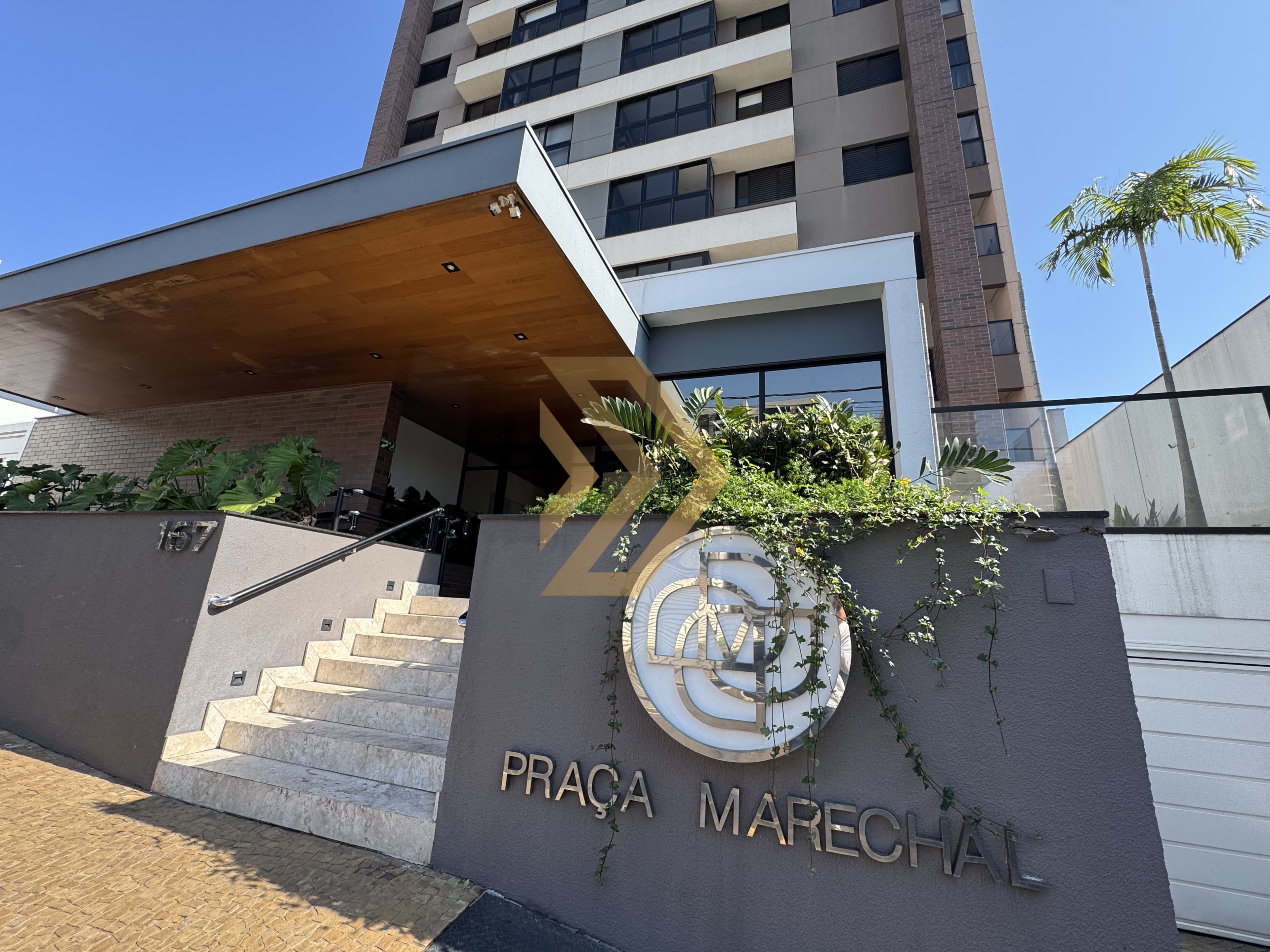 Edifício Residencial Praça Marechal - Apartamento para venda, 82m², com 3 dormitórios - Centro, Marília